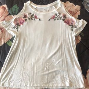 American Eagle open shoulder blouse!